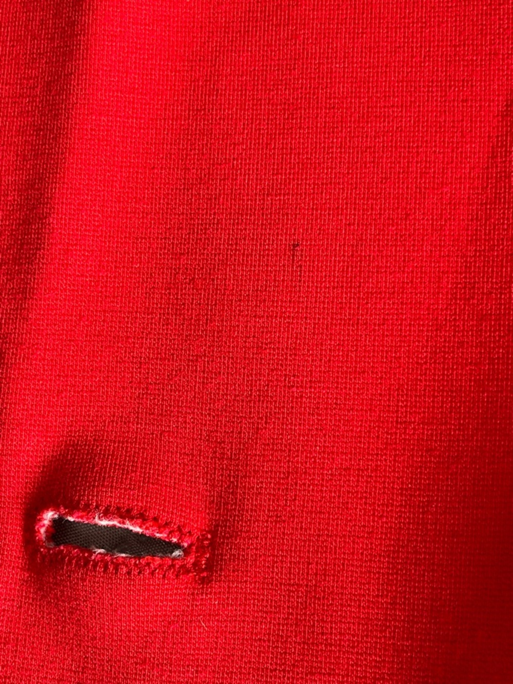 Farm Rio Red Jersey Knit Blazer Size Small - Picture 10 of 10